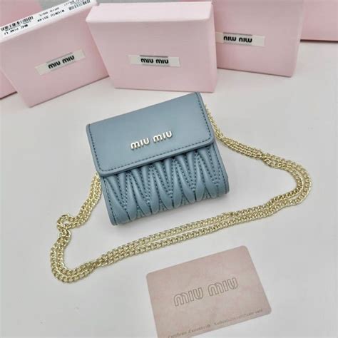 miu miu silver chain bag|miumiu clutch bag.